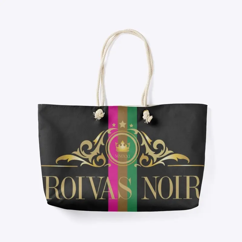 ROIVAS NOIR WEEKENDER TOTE